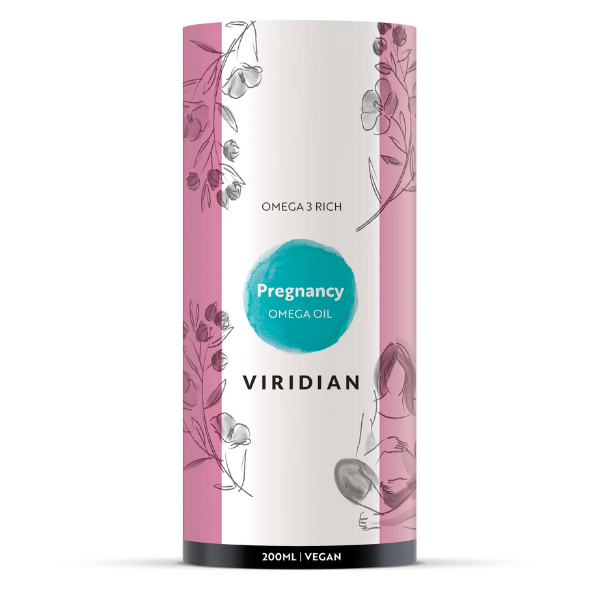 Omega olje za nosečnost in dojenje z DHA verigami, 200 ml