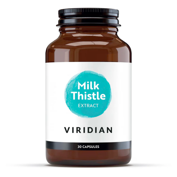 Viridian Standardiziran pegasti badelj, izvleček (30 kapsul)