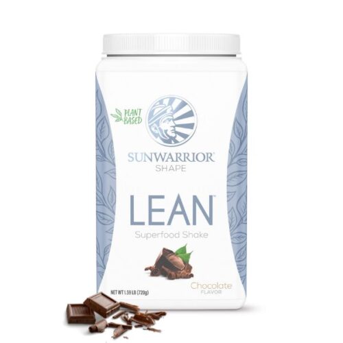 Sunwarrior Lean Meal Superfood Shake – mešanica za pripravo nadomestka obroka z okusom čokolade, 720 g