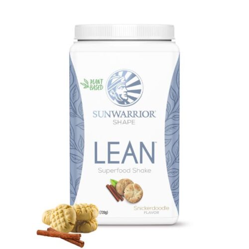 Sunwarrior Lean Meal Superfood Shake – mešanica za pripravo nadomestka obroka z okusom piškotka, 720 g