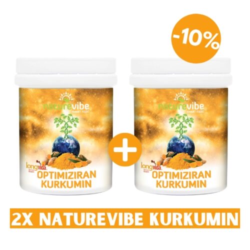 NatureVibe LongVida optimiziran kurkumin (25 g)