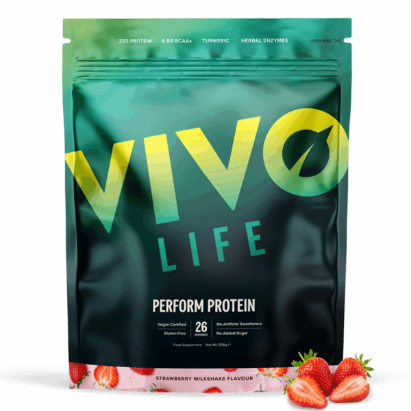 Vivo Life proteini Perform - okus jagodni milkshake, 988 g