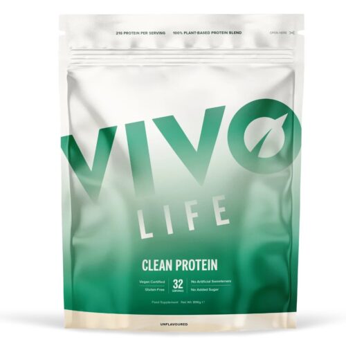 Vivo Life veganski proteini Clean - naravni, 896 g