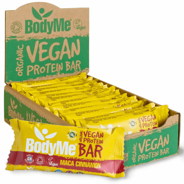 Bodyme proteinska ploščica maca cinnamon Bodyme proteinska ploščica maca cinnamon