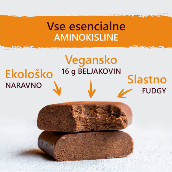 Proteinska ploščica BodyMe z okusom kakava in pomaranče, 60 g