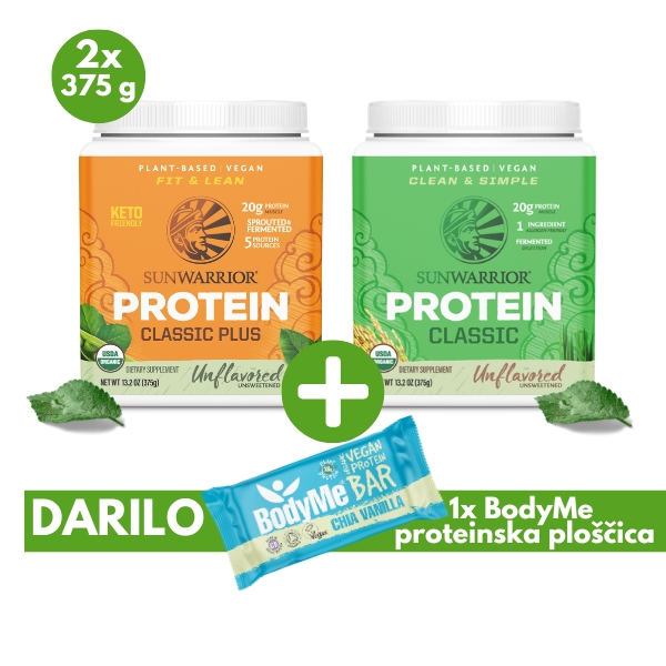 Sunwarrior mali proteinski paket + DARILO