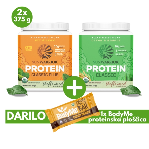 Sunwarrior mali proteinski paket + DARILO