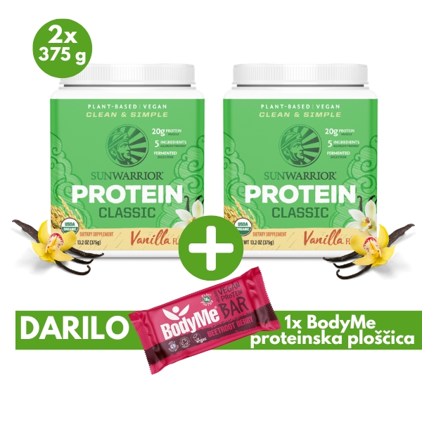 Sunwarrior mali proteinski paket + DARILO
