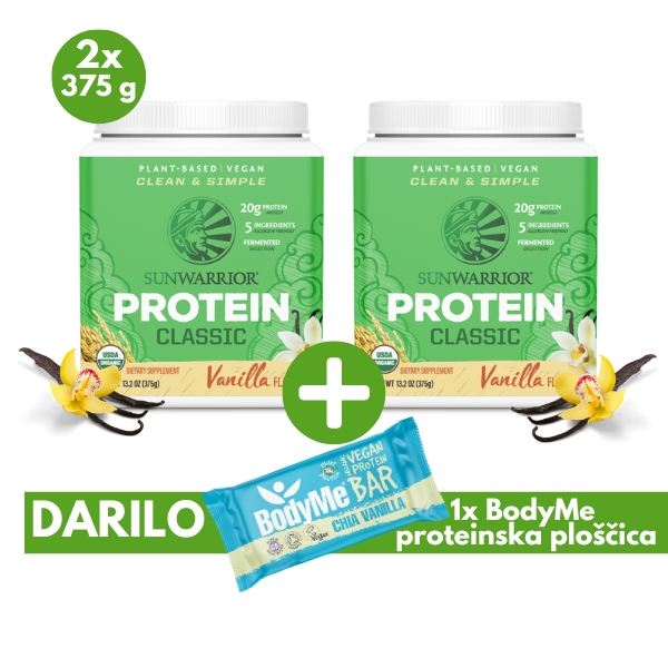 Sunwarrior mali proteinski paket + DARILO