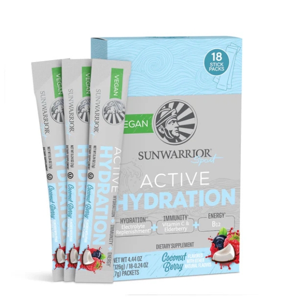 Sunwarrior Active Hydration - hidracijski napitek, okus kokos-jagodičevje