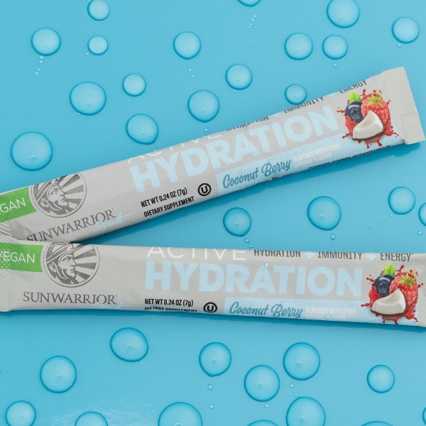 Sunwarrior Active Hydration - hidracijski napitek, okus kokos-jagodičevje