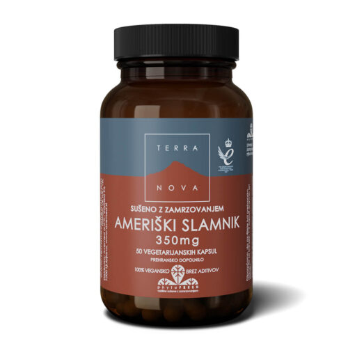 Terranova Ameriški slamnik 350 mg, 50 kapsul