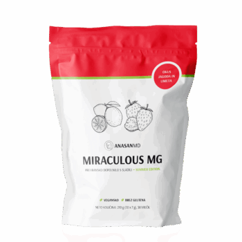 Magnezij Miraculous Mg Anasan MD okus jagoda limeta