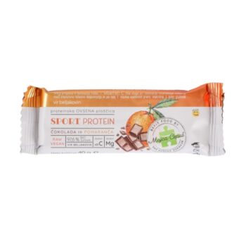 Sport proteinska ovsena ploščica Befit, okus čokolada - pomaranča, 40 g