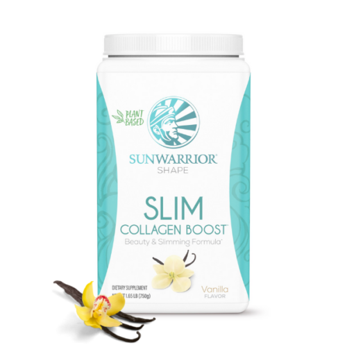 Sunwarrior Slim kolagen boost, okus vanilija, 750 g