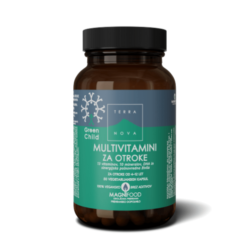 Terranova Multivitamini za otroke kompleks, 50 kapsul