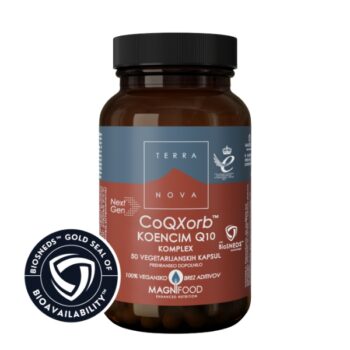 Terranova CoQXorb koencim Q10, kompleks, 50 kapsul