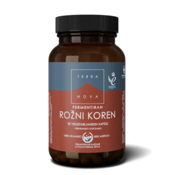 Terranova Fermentiran rožni koren - Rhodiola, 50 kapsul