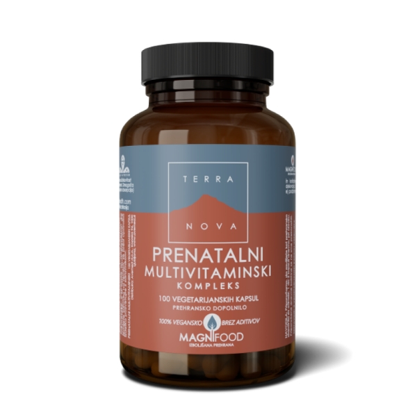 Terranova Prenatalni multivitaminski kompleks, 50 kapsul