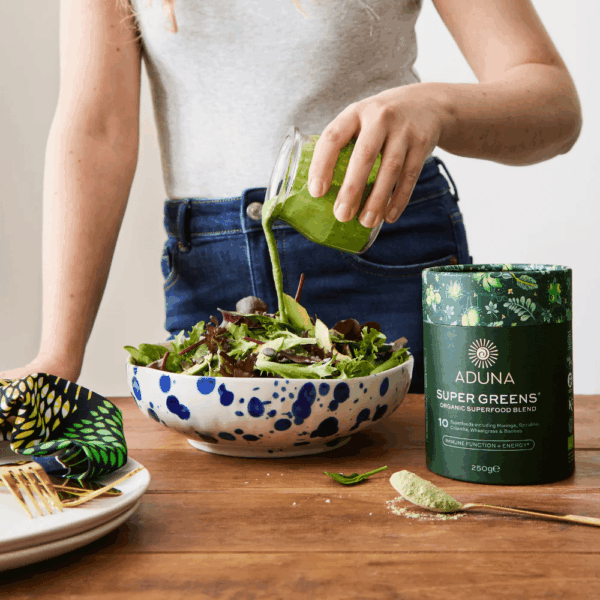 Aduna Mešanica superzelenja SUPER GREENS, ekološko, 250 g