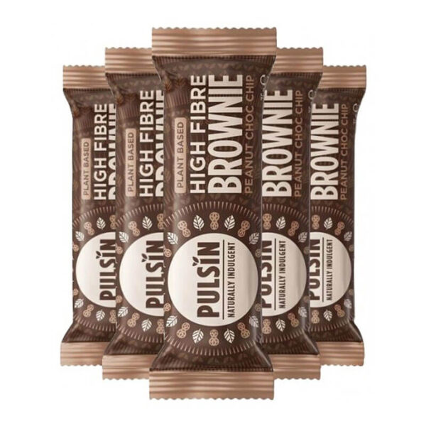 Pulsin Brownie tablica arašidi in čokolada, 35 g