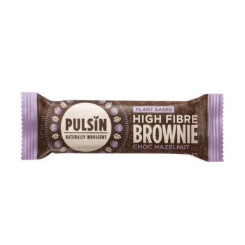 Pulsin Brownie tablica lešnik in čokolada, 35 g