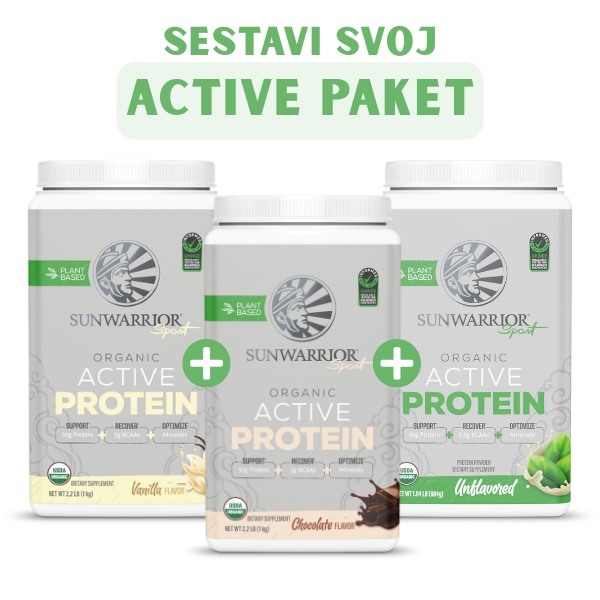 Sunwarrior veliki Active paket, 3-pack