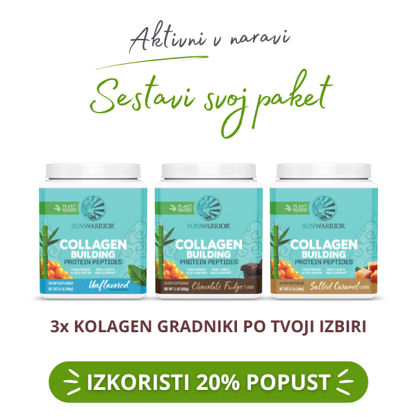 PAKET Sunwarrior Kolagen gradniki 3-pack
