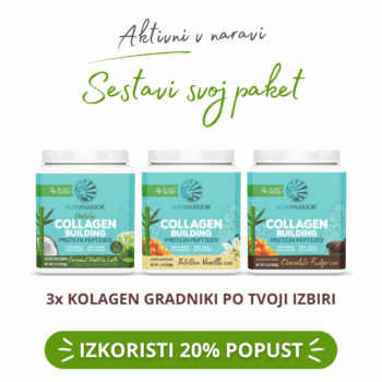 PAKET Sunwarrior Kolagen gradniki 3-pack