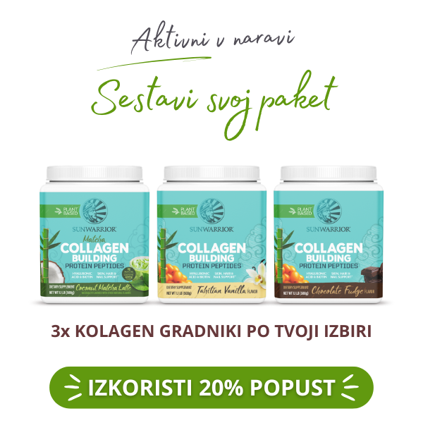 PAKET Sunwarrior Kolagen gradniki 3-pack