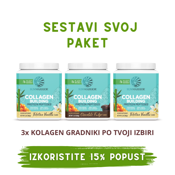 PAKET Sunwarrior Kolagen gradniki 3-pack