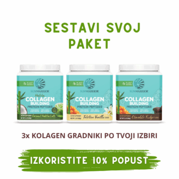 PAKET Sunwarrior Kolagen gradniki 3-pack