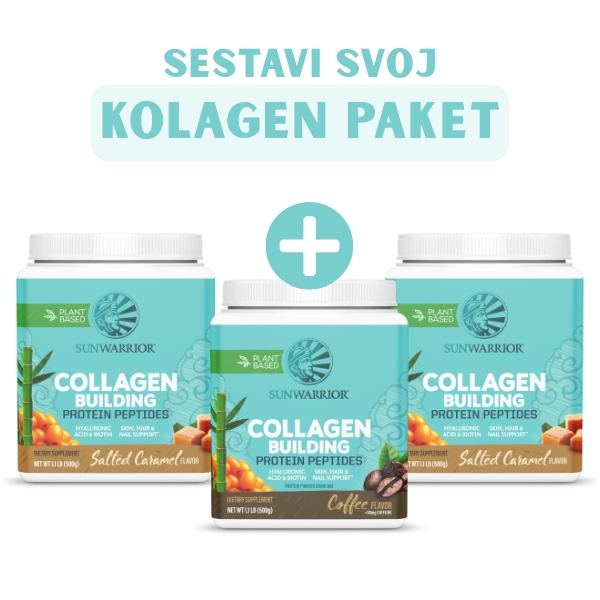 Sunwarrior kolagen gradniki paket 3-pack