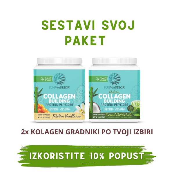 PAKET Sunwarrior Kolagen gradniki 2-pack