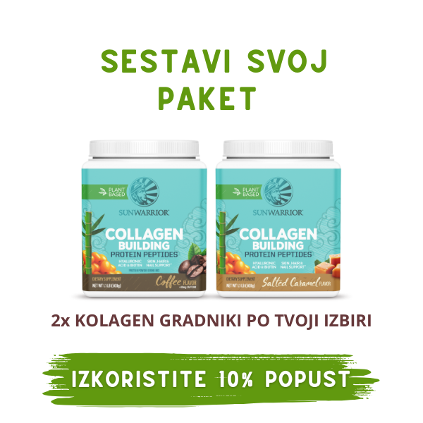 PAKET Sunwarrior Kolagen gradniki 2-pack