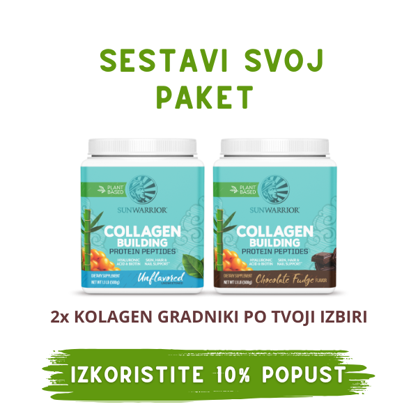 PAKET Sunwarrior Kolagen gradniki 2-pack