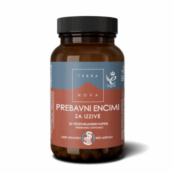 Terranova Prebavni encimi za izzive, 50 kapsul