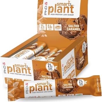 veganska proteinska tablica phd, slana karamela