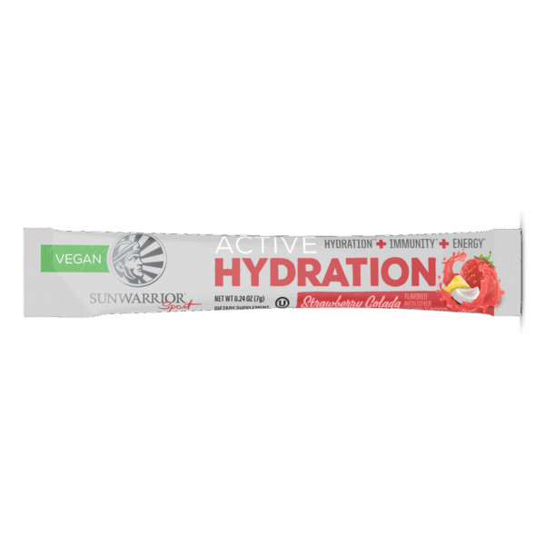 Sunwarrior Active Hydration - hidracijski napitek, okus jagodna pina-colada