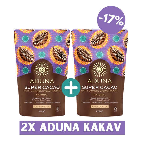 Paket Aduna 100% premium kakav v prahu, 2-pack