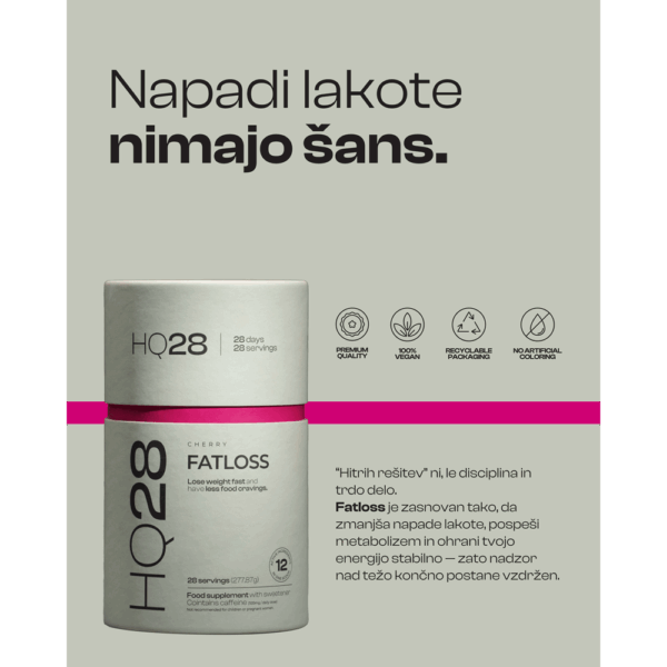 HQ28 Fatloss formula za uravnavanje teže HQ28 Fatloss formula za uravnavanje teže