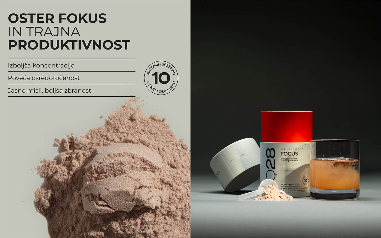 HQ28 Focus napredna nootropična formula