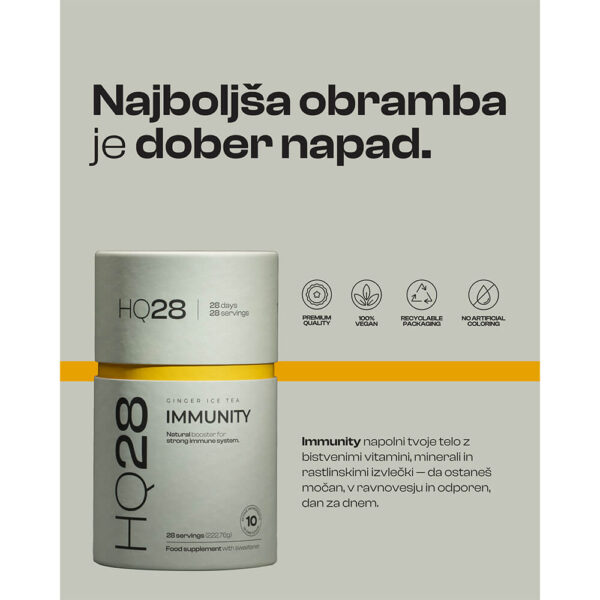 HQ28 Immunity mešanica za podporo imunskemu sistemu