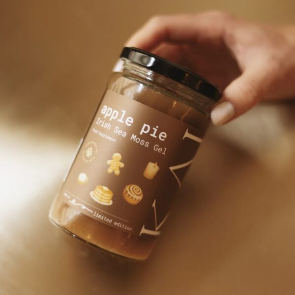Kai Sea moss gel - Irski mah, okus jabolčna pita, 320 ml - OMEJENA IZDAJA!