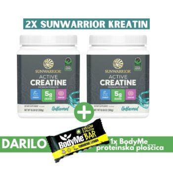 paket-2-sunwarrior-kreatin-darilo-bodyme-bar-limona-2026 PAKET 2x Sunwarrior Active kreatin, 300g + DARILO