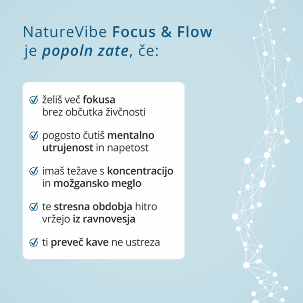 NatureVibe Focus Flow je popoln zate