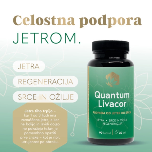 Eubioma Quantum Livacor, 60 kapsul