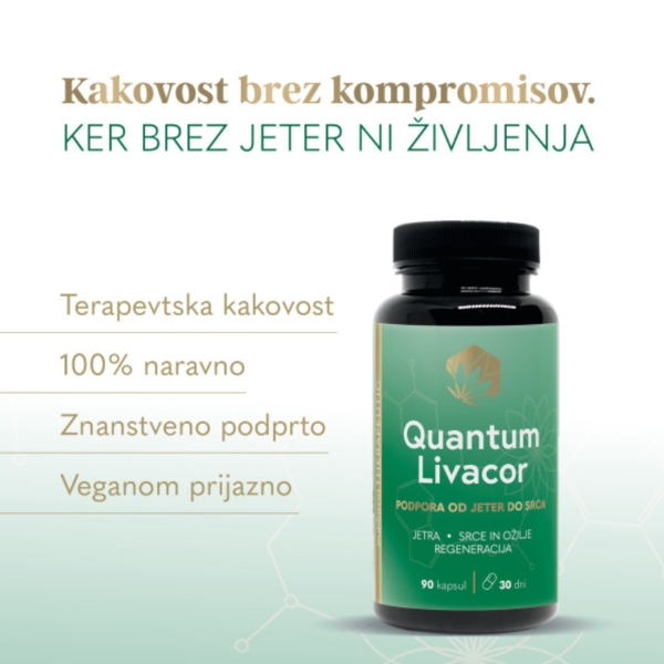Eubioma Quantum Livacor, 60 kapsul