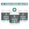 Sunwarrior Active kreatin paket 3-pack