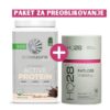 Paket PREOBLIKOVANJE - HQ28 Fatloss in Sunwarrior Active proteini